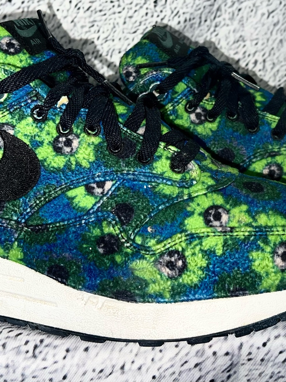 Nike Mens Air Max 1 premium Floral Mowabb Volt 2019